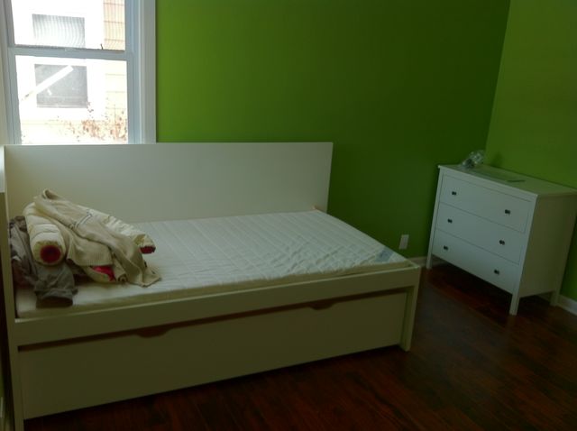 finished bedroom