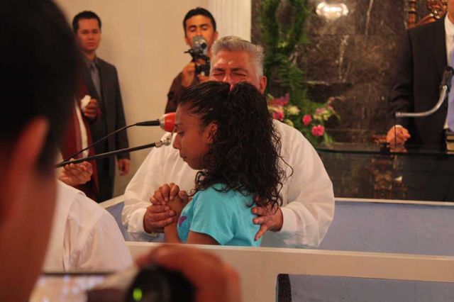 primeros bautismos
Hna.Jaqueline Guadarrama